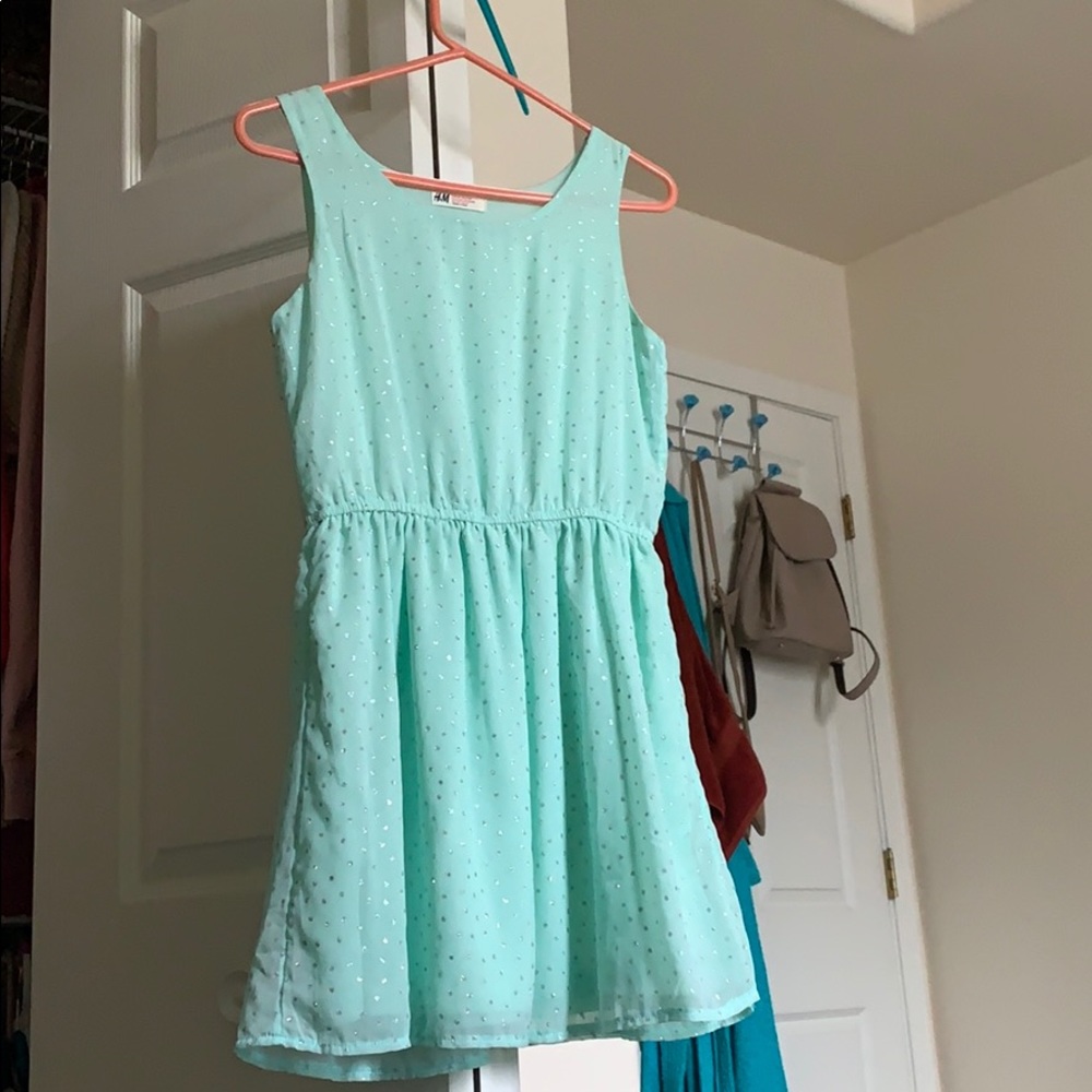 H&M sparkly poka dot dress!!